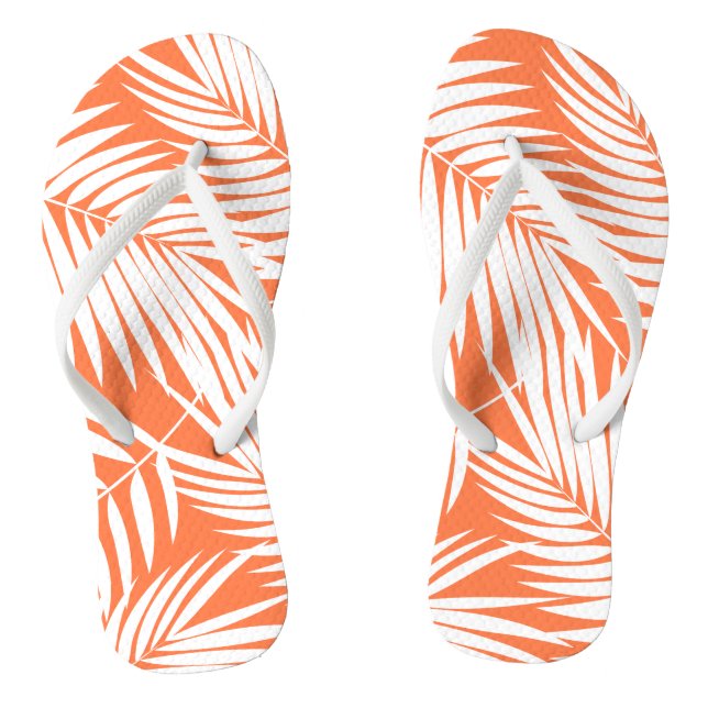 Chanclas Kona Palms Hawaiian Leaf Tropical (Plantilla)