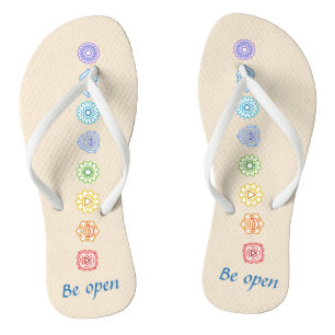 Chanclas Kundalini Yoga Chakras Be Open