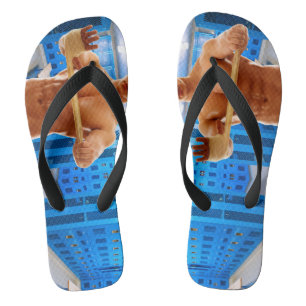 Chanclas La camisa sin mangas de SlipperyJoe hombre musculo