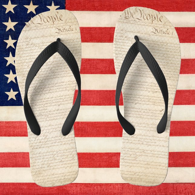Chanclas La Constitución de los Estados Unidos, nosotros el (Subido por el creador)