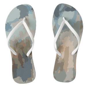 Chanclas La naturaleza artística moderna colorea formas org