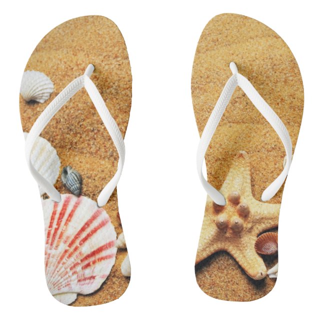 Chanclas La playa de moda contigo (Plantilla)