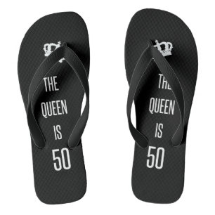 Chanclas La Reina Tiene 50 Años