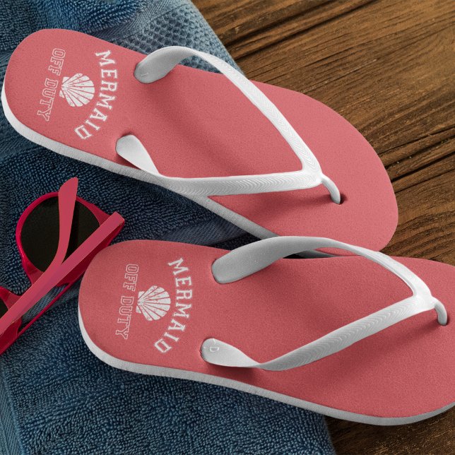 Chanclas La Sirenita Del Derecho Rojo Vintage (Subido por el creador)