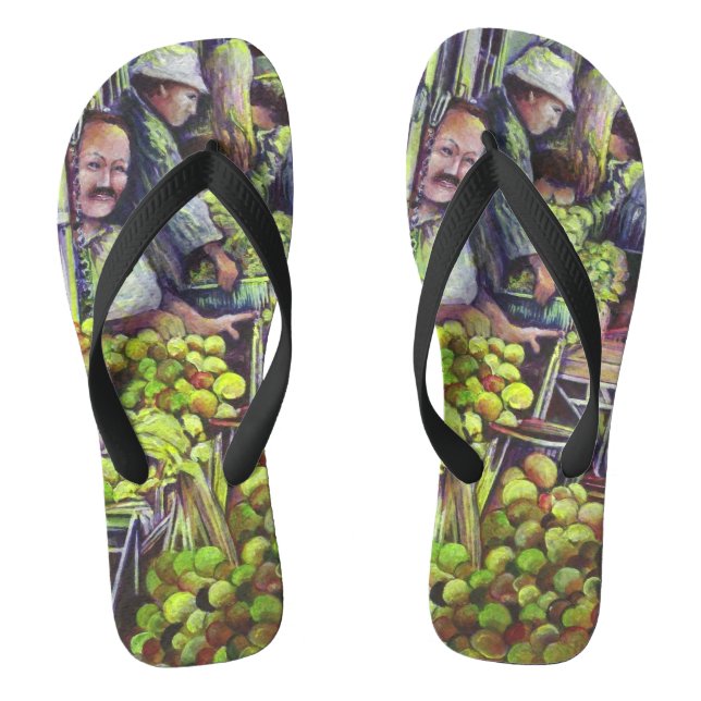 Chanclas La tarta de manzana requiere manzanas (Plantilla)