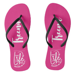 Chanclas La vida de la piscina es mejor