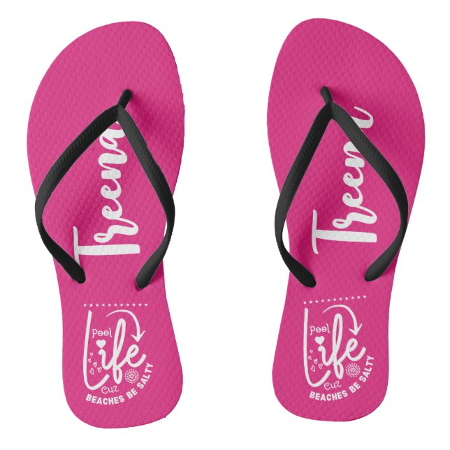 Chanclas La vida de la piscina es mejor (Plantilla)