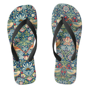 Chanclas Ladrón de fresas - Diseño de William Morris 