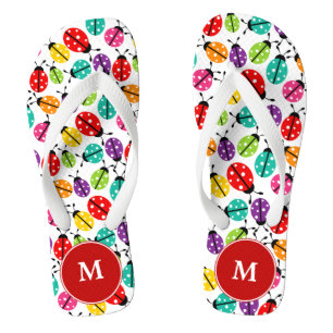 Chanclas Ladybugs Flip-flops monogramados