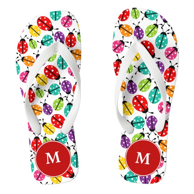 Chanclas Ladybugs Flip-flops monogramados (Plantilla)