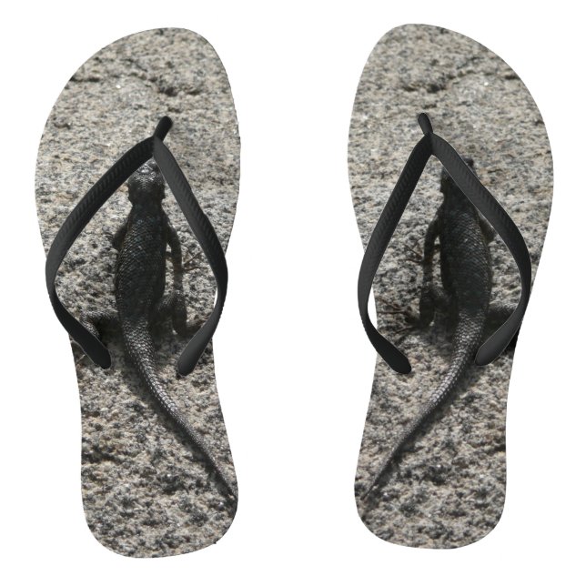 Chanclas Lagarto Negro (Plantilla)