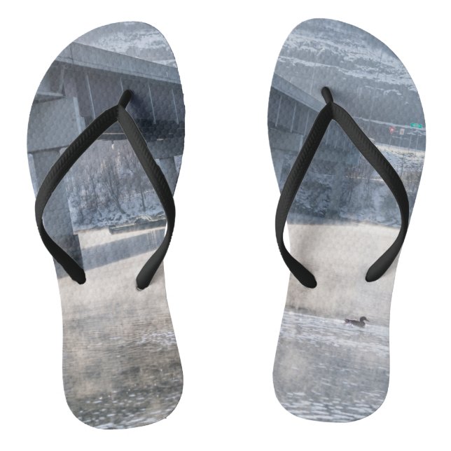 Chanclas Lago Taneycomo Niebla Invernal Pesca (Plantilla)