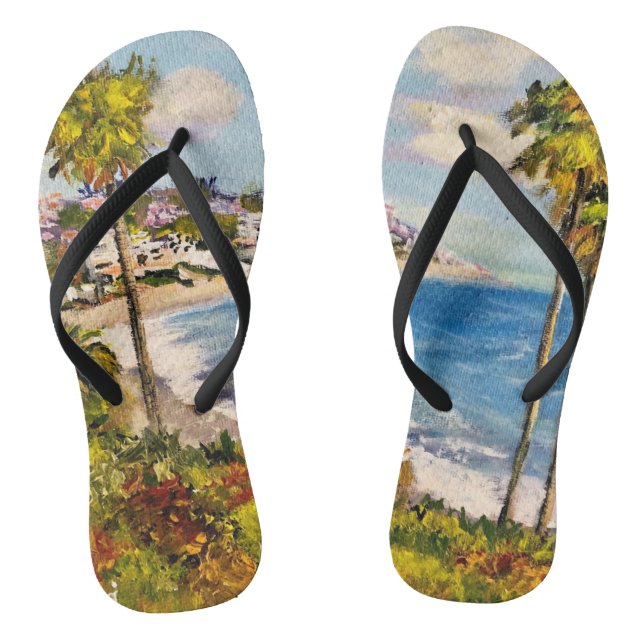 Chanclas Laguna Beach Coastal, Par de Flip Flops (Plantilla)