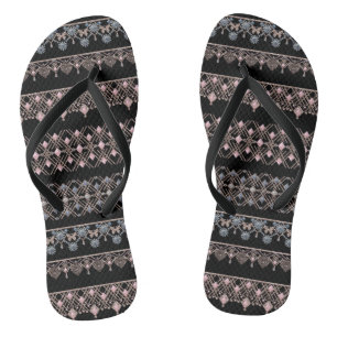 Chanclas Lazo dorado