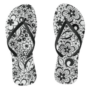 Chanclas Lazo negro