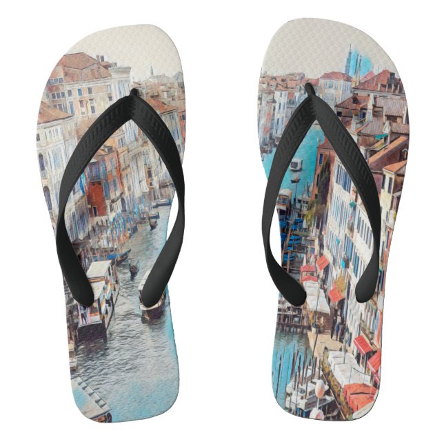 Chanclas ldp VENICE - Vista del Gran Canal desde Rialto (Plantilla)