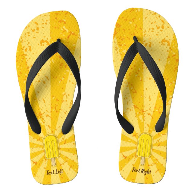 Chanclas Lemon Ice Cream Stick (Plantilla)