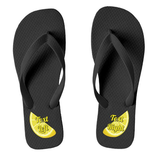 Chanclas Lemon Slice (Plantilla)