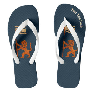 Chanclas León de Jerusalén con bandera