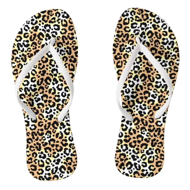Chanclas Leopard Flip Flops (Plantilla)