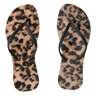 Chanclas Leopardo - huella animal manchada