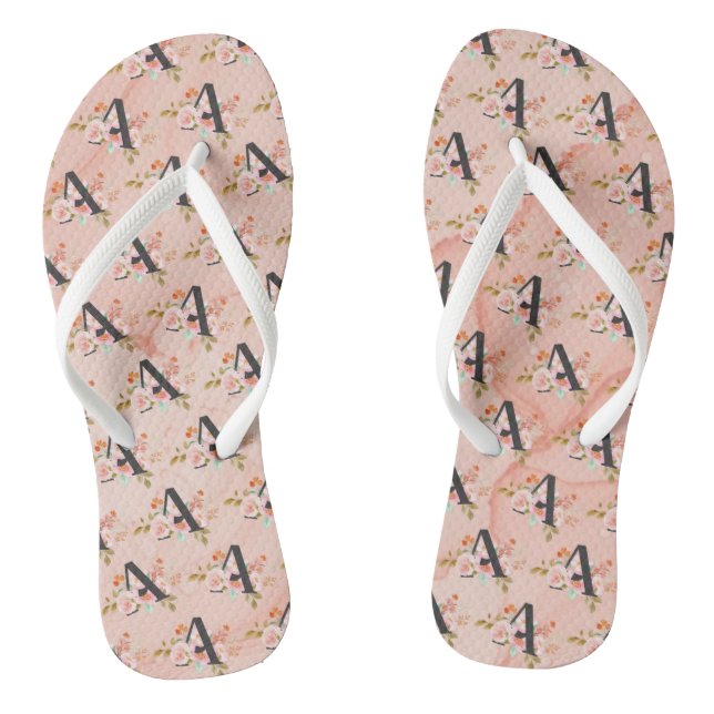 Chanclas Letra A (Plantilla)