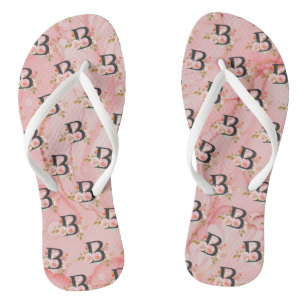 Chanclas Letra B