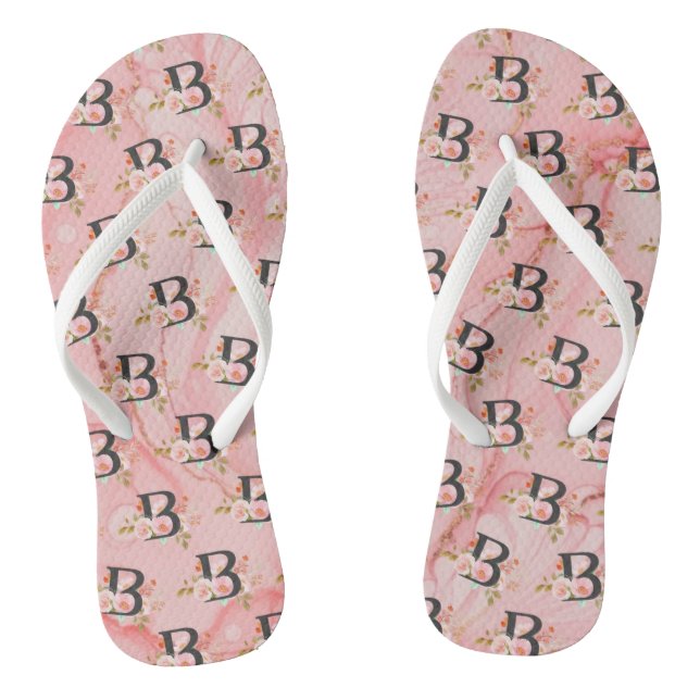 Chanclas Letra B (Plantilla)