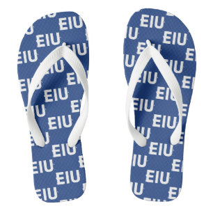 Chanclas Letra de bloque EIU