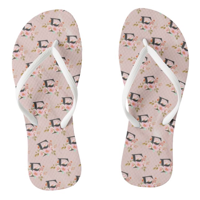 Chanclas Letra F (Plantilla)