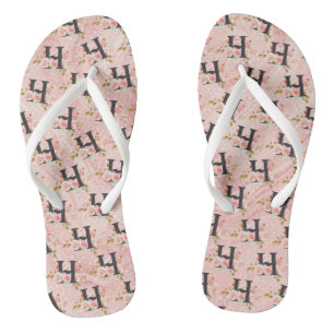 Chanclas Letra H