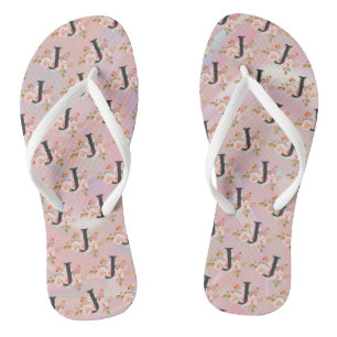 Chanclas Letra J