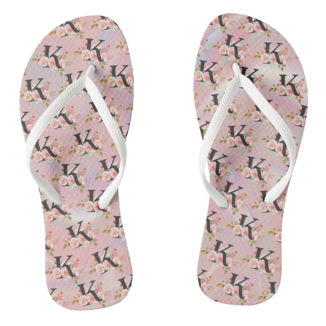 Chanclas Letra K (Plantilla)