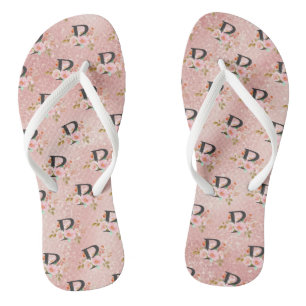 Chanclas Letra P