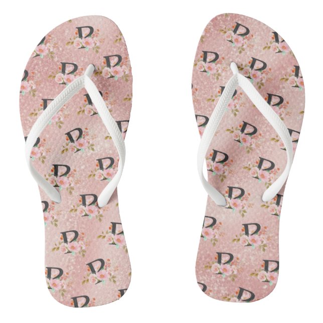 Chanclas Letra P (Plantilla)