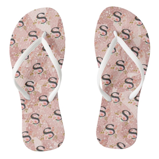 Chanclas Letra S (Plantilla)