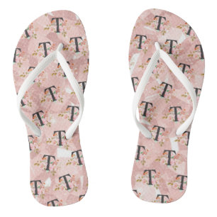 Chanclas Letra T