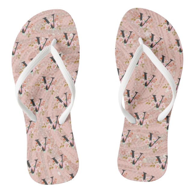 Chanclas Letra V (Plantilla)