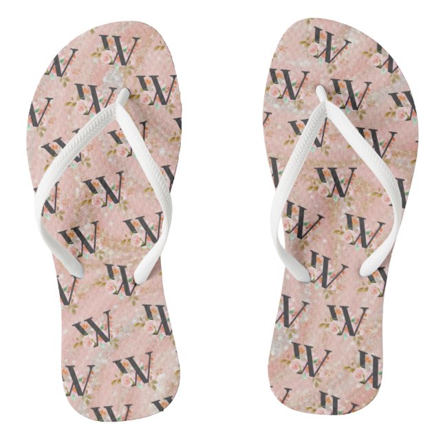 Chanclas Letra W (Plantilla)