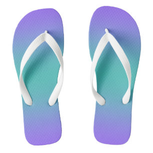 Chanclas Lilac Turquoise Ombre