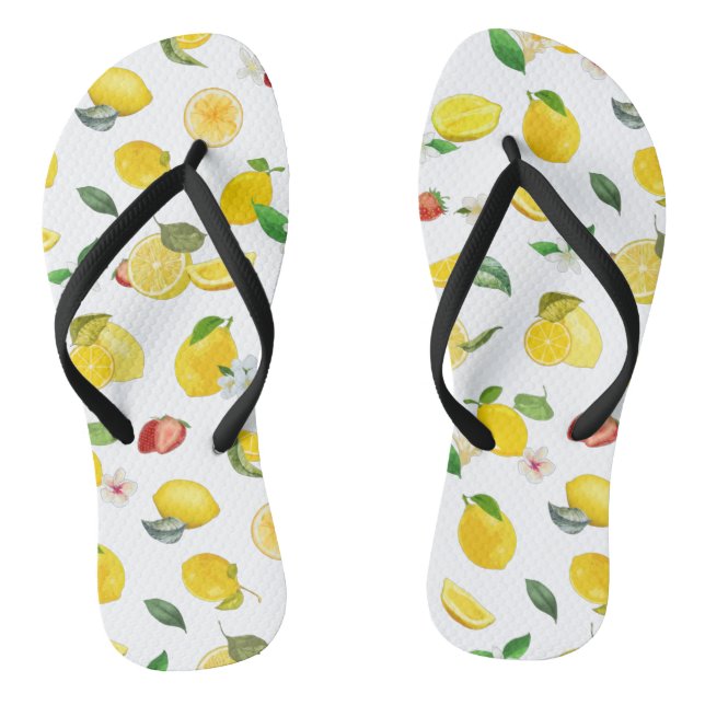 Chanclas Limón y fresa 2 (Plantilla)