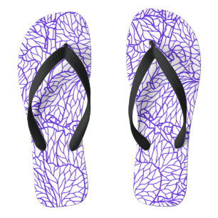 Chanclas Líneas de Patton púrpura