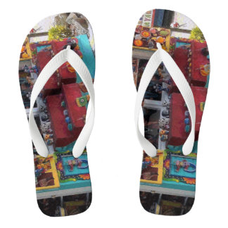 Chanclas Llave colorida oeste