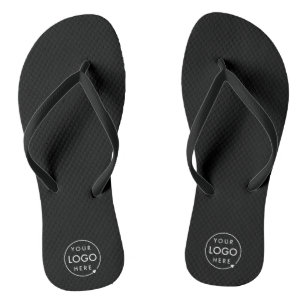 Chanclas Logotipo comercial   Promoción de empleados negros