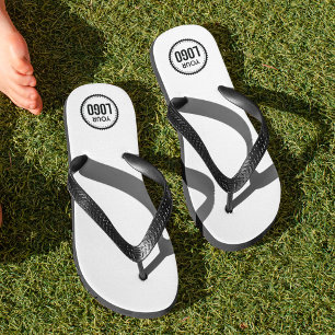 Chanclas Logotipo de empresa personalizado