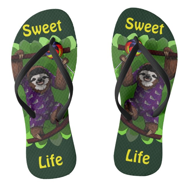 Chanclas Lolly Sloth (Plantilla)