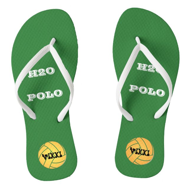 Chanclas Los pies del water polo corrigen iniciales (Plantilla)