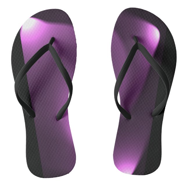 Chanclas Luces Giratorias Moradas (Plantilla)