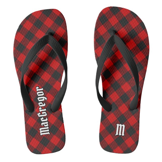 Chanclas MacGregor Rob Roy Tartan Flip Flops (Plantilla)