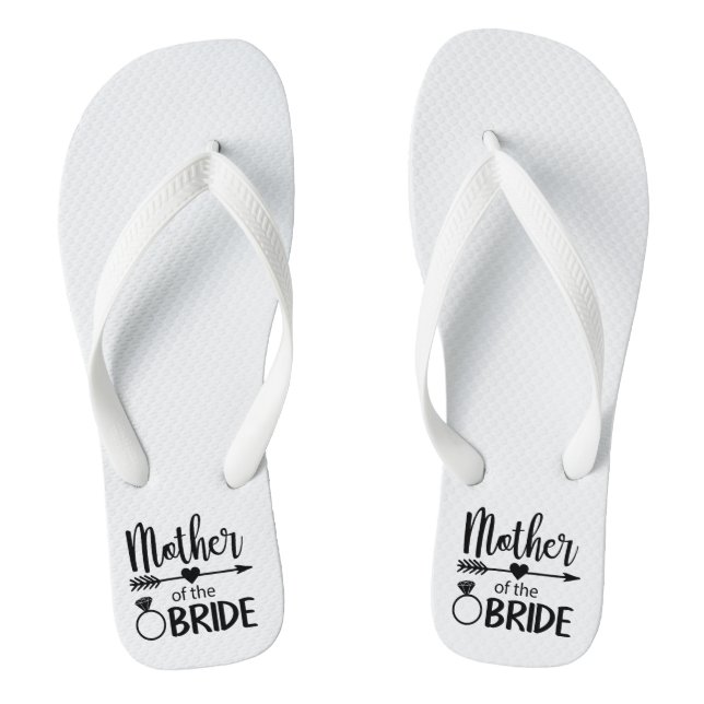 Chanclas Madre de la novia Flip Flops (Plantilla)